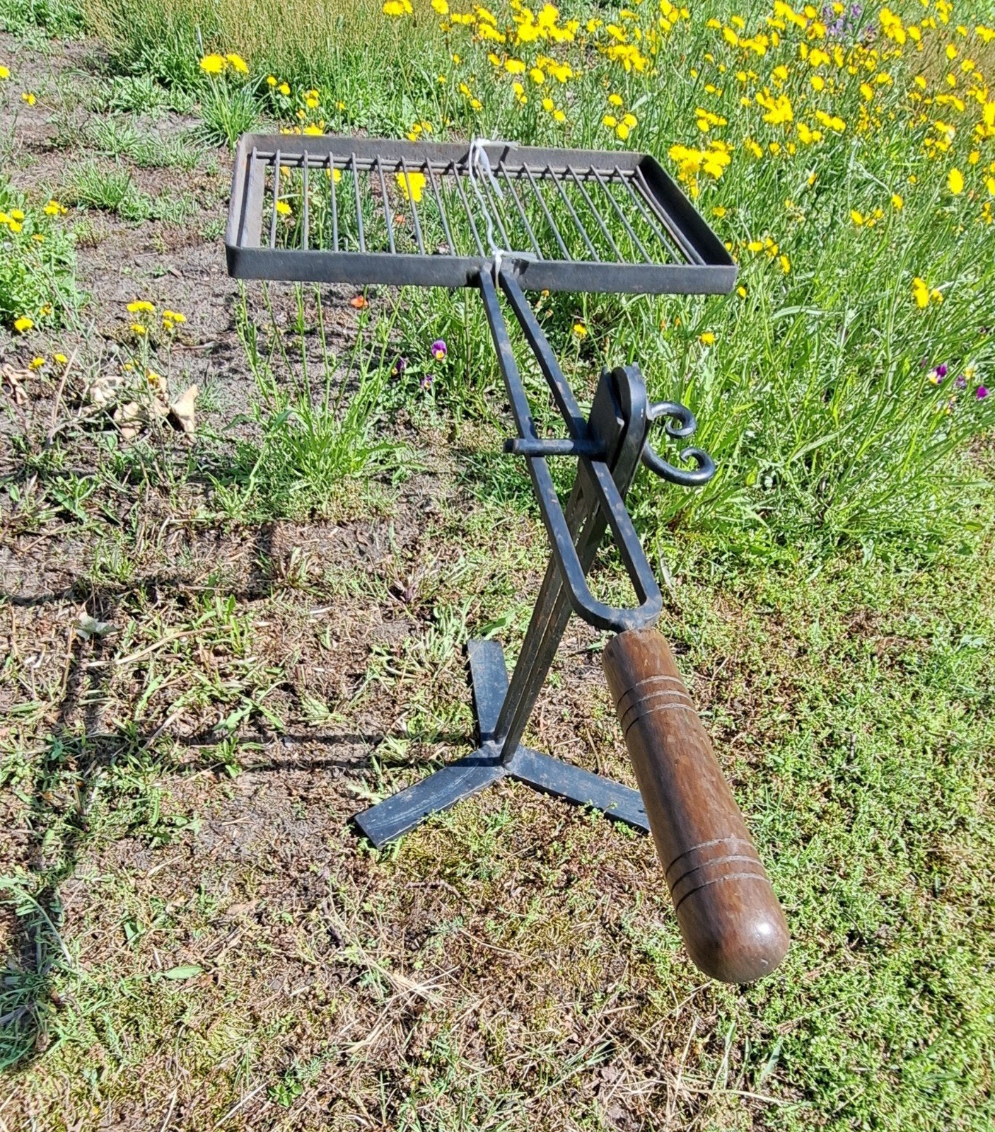 Grillrooster + Standaard, Ophalen