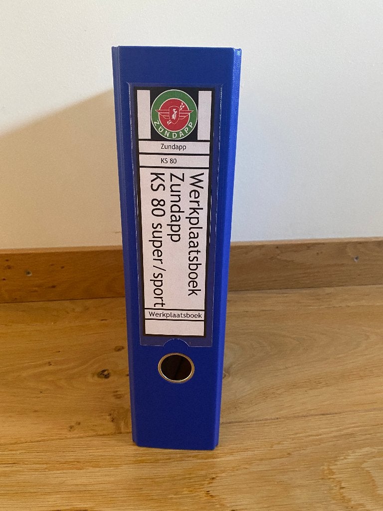 Zundapp KS 80 Super & Sport werkplaatsmap, Ophalen of Verzenden, Overige typen