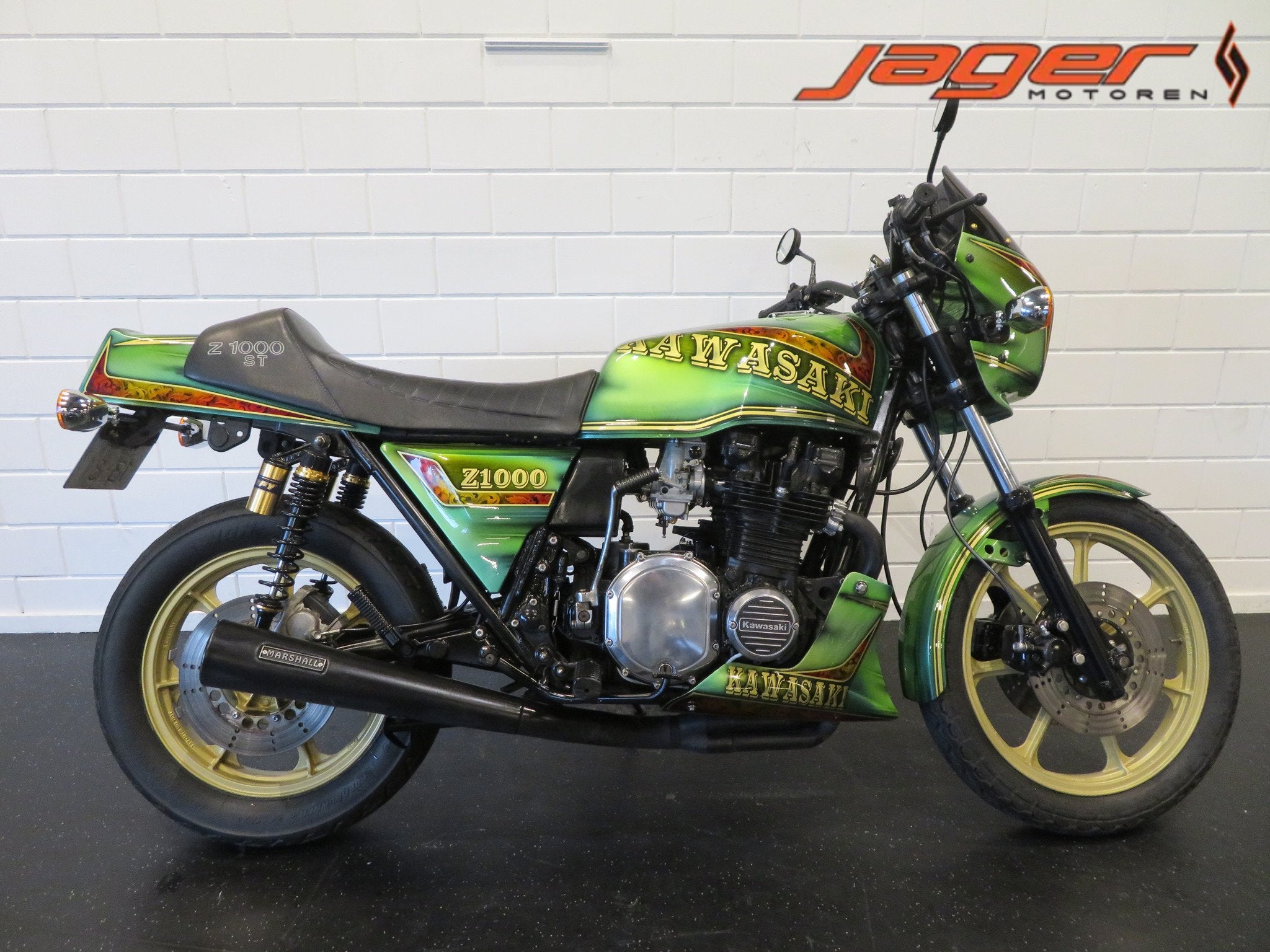 Kawasaki Z 1000 ST SPECIAL MARSHALL CONCOUR! (bj 1979), Toermotor, Gebruikt, Bedrijf