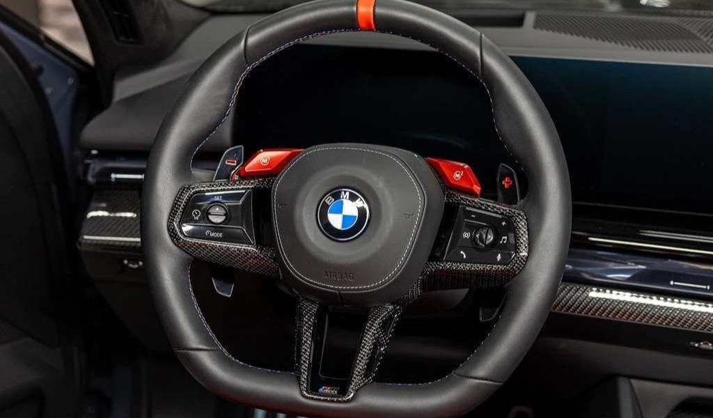 Custom carbon stuurtrim voor BMW M5 G90 G99, Ophalen of Verzenden, RevParts, Info@revparts.nl, .