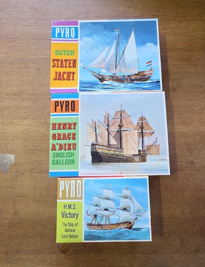Oud Pyro model schip jaren 1960, Hobby en Vrije tijd, Modelbouw | Boten en Schepen, Overige merken, Ophalen of Verzenden, Zo goed als nieuw