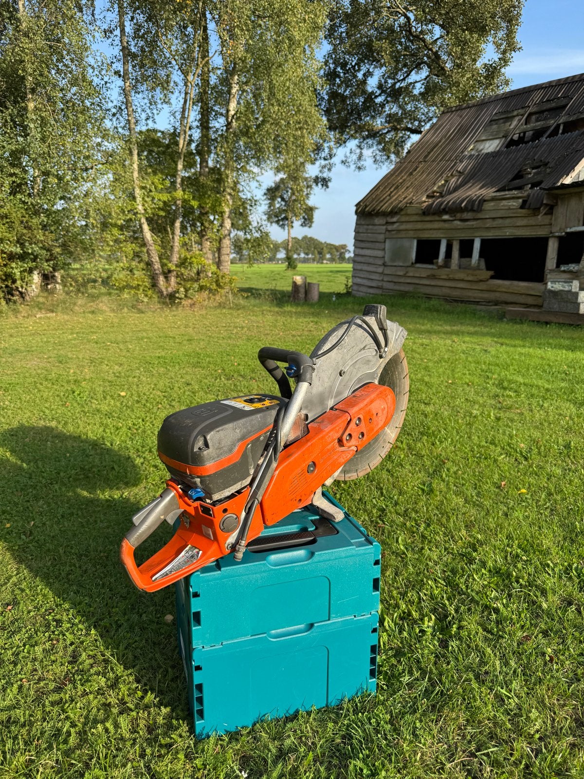Husqvarna K970 Krachtige Betonzager, Doe-het-zelf en Verbouw, Ophalen, Gebruikt, 70 mm of meer, Overige typen