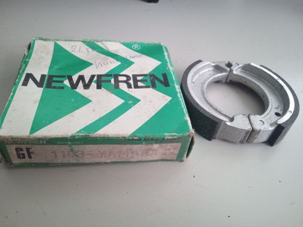 Newfren 1193 remsegmenten remschoenen voor Yamaha MBK, Fietsen en Brommers, Ophalen of Verzenden, Nieuw, Overige merken