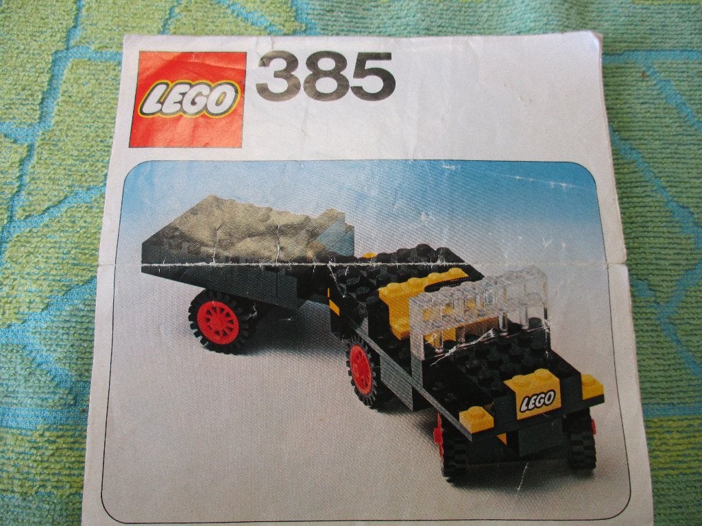 lego Set 385 Jeep met stuur, Ophalen of Verzenden, Gebruikt, Complete set, Lego