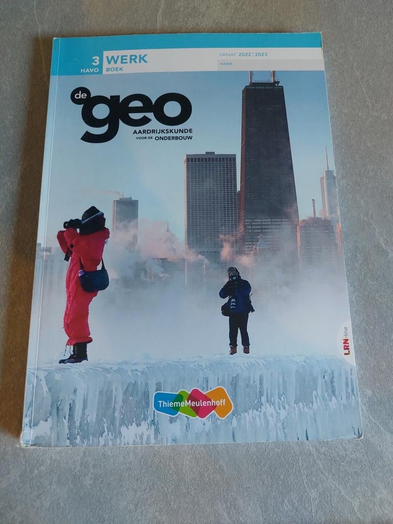 Geo aardrijkskunde 3 havo, Ophalen of Verzenden, Nieuw, HAVO, Aardrijkskunde