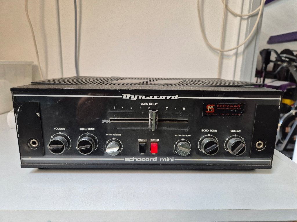 Te koop :  Dynacord echocord mini, Muziek en Instrumenten, Effecten, Ophalen, Gebruikt, Delay of Echo