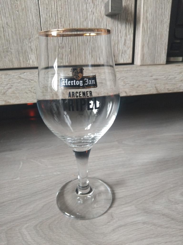 Hertog Jan Arcener Tripel Bierglas 0.25L, Ophalen of Verzenden
