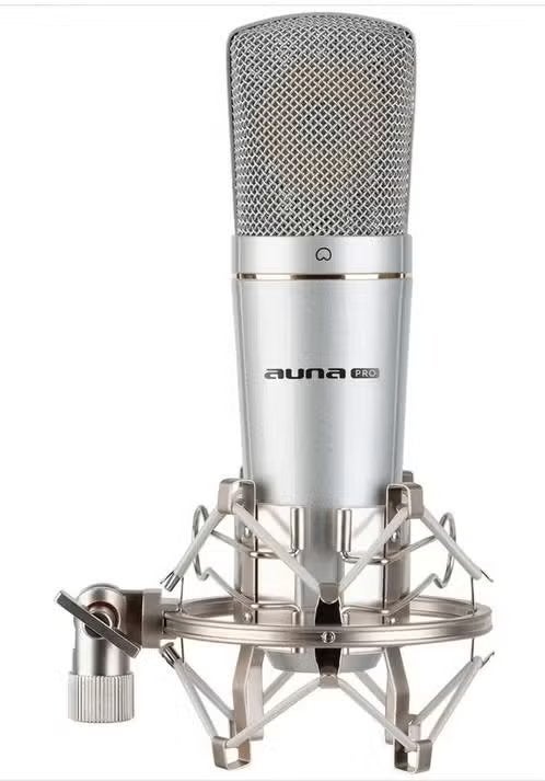 ZGAN! Auna mic 900 pro condenser microphone €17,99, Ophalen of Verzenden, Zo goed als nieuw, Overige typen