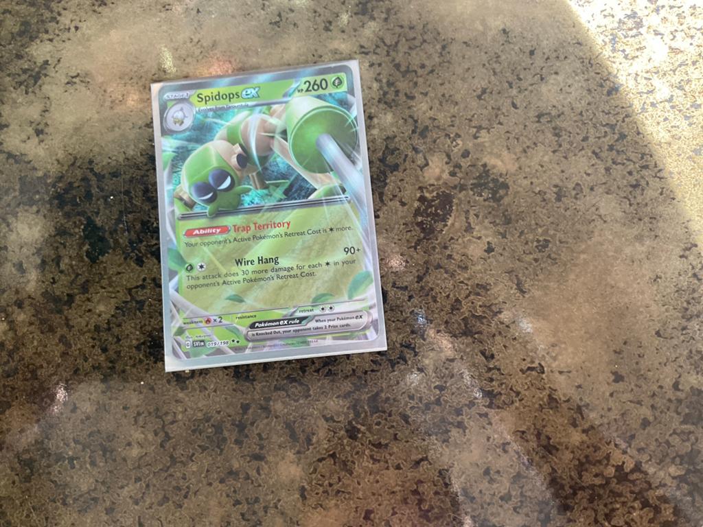 Pokémon Kaarten Set: Spidops EX, Kleavor V, Gallade V, Ophalen of Verzenden, Zo goed als nieuw, Meerdere kaarten