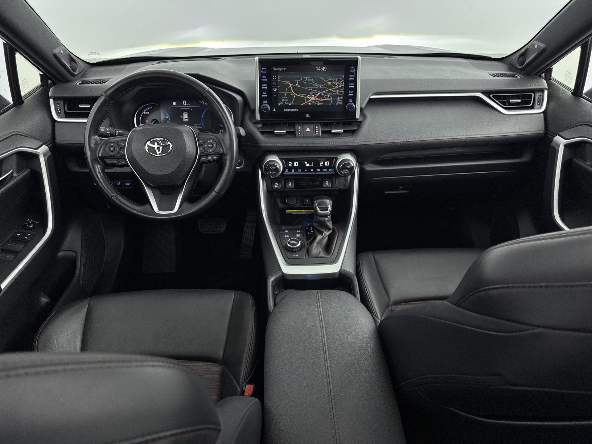 Toyota RAV4 2.5 Plug-in Hybrid AWD Style // TREKHAAK // SCHU, Dealer onderhouden, Gebruikt, 2487 cc, Leder en Stof