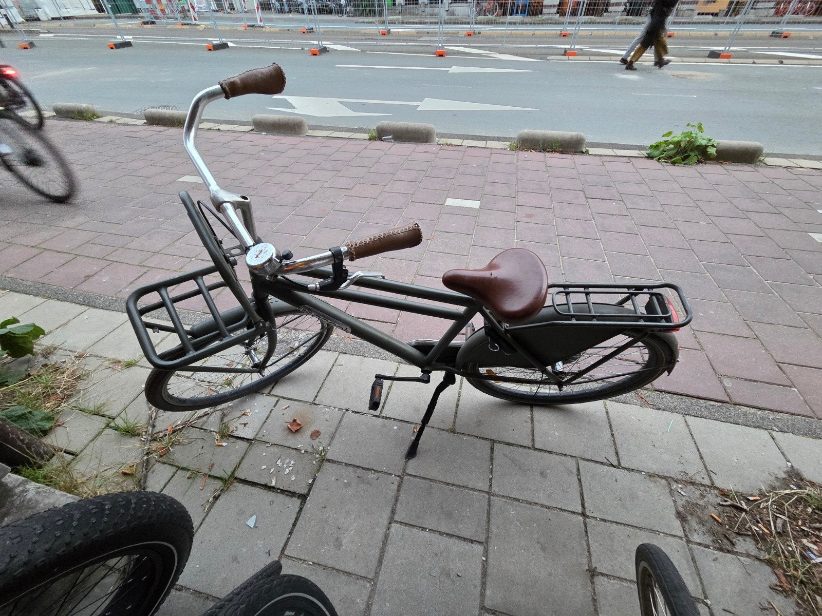 Stoere Popal XS Jongensfiets – 28 inch wielen / XS Frame, Terugtraprem, Gebruikt, Popal transport fiets, Handrem