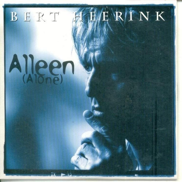 cd-single van Bert Heerink - Alleen, Verzenden, Zo goed als nieuw, Nederlandstalig