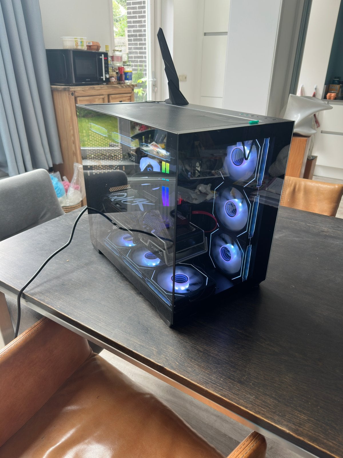 High end gaming pc, Computers en Software, Desktop Pc's, Zo goed als nieuw, 4 Ghz of meer, SSD, 32 GB, Met videokaart, Gaming