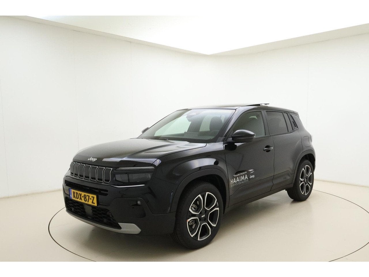Jeep Avenger 1.2 e-Hybrid Summit | Navigatie | Panoramadak |, Auto's, Automaat, Gebruikt, 1199 cc, Bedrijf