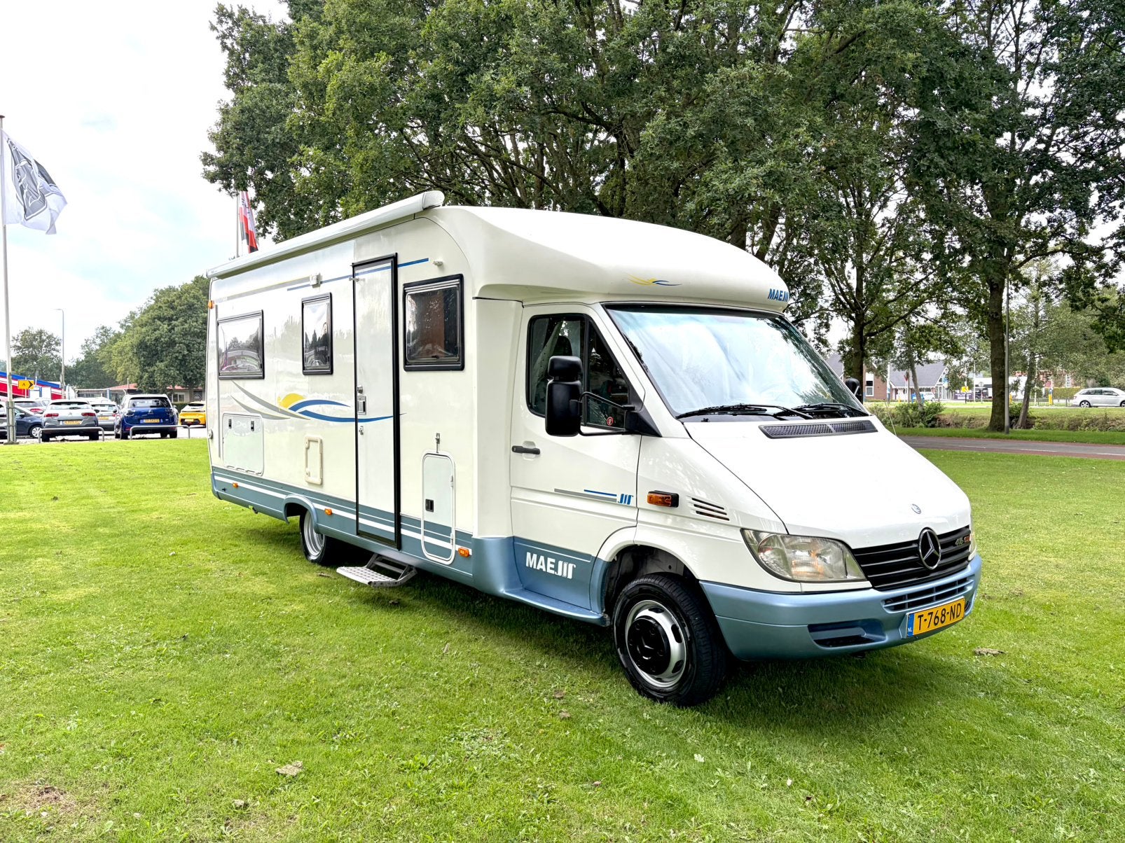 Mercedes 416cdi Maess Impreza 7.5 #156pk automaat #OFFGRID, Caravans en Kamperen, Automaat, Afzuigkap, Mercedes-Benz, Bedrijf