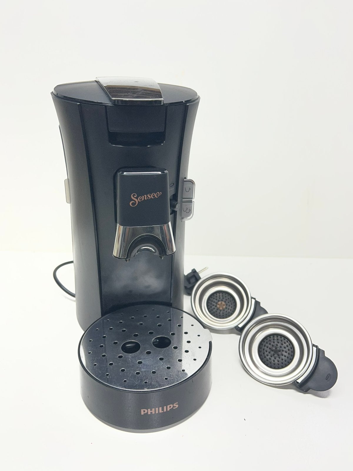 Philips Senseo CSA240/60/A koffiepadapparaat zwart, Ophalen of Verzenden, Zo goed als nieuw, Koffiemachine