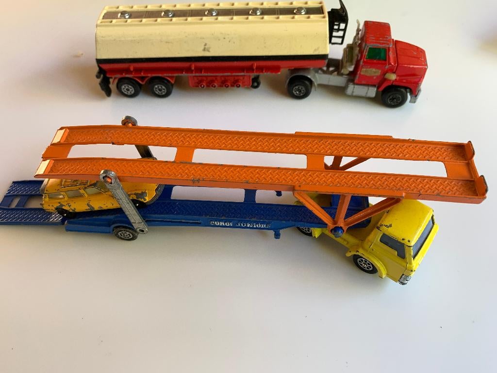 Vintage speelgoed van MatchBox en Gorgi, Ophalen of Verzenden, Gebruikt