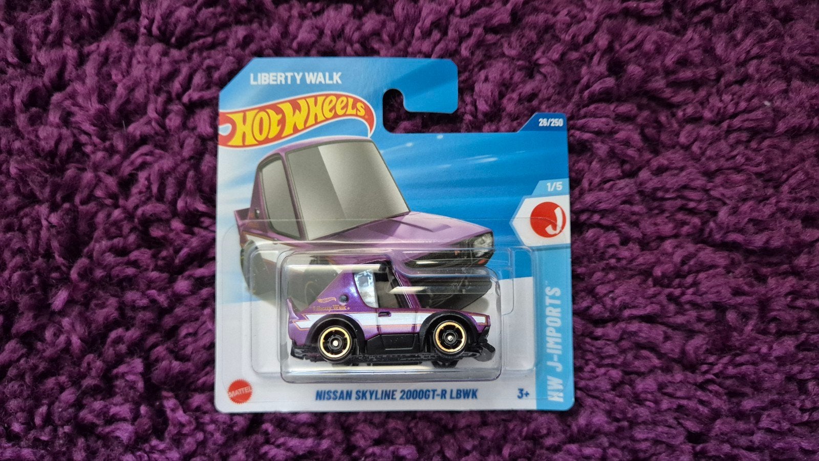 Hot Wheels Nissan Skyline 2000GT-R LBWK Tooned, Ophalen of Verzenden, Nieuw, Auto