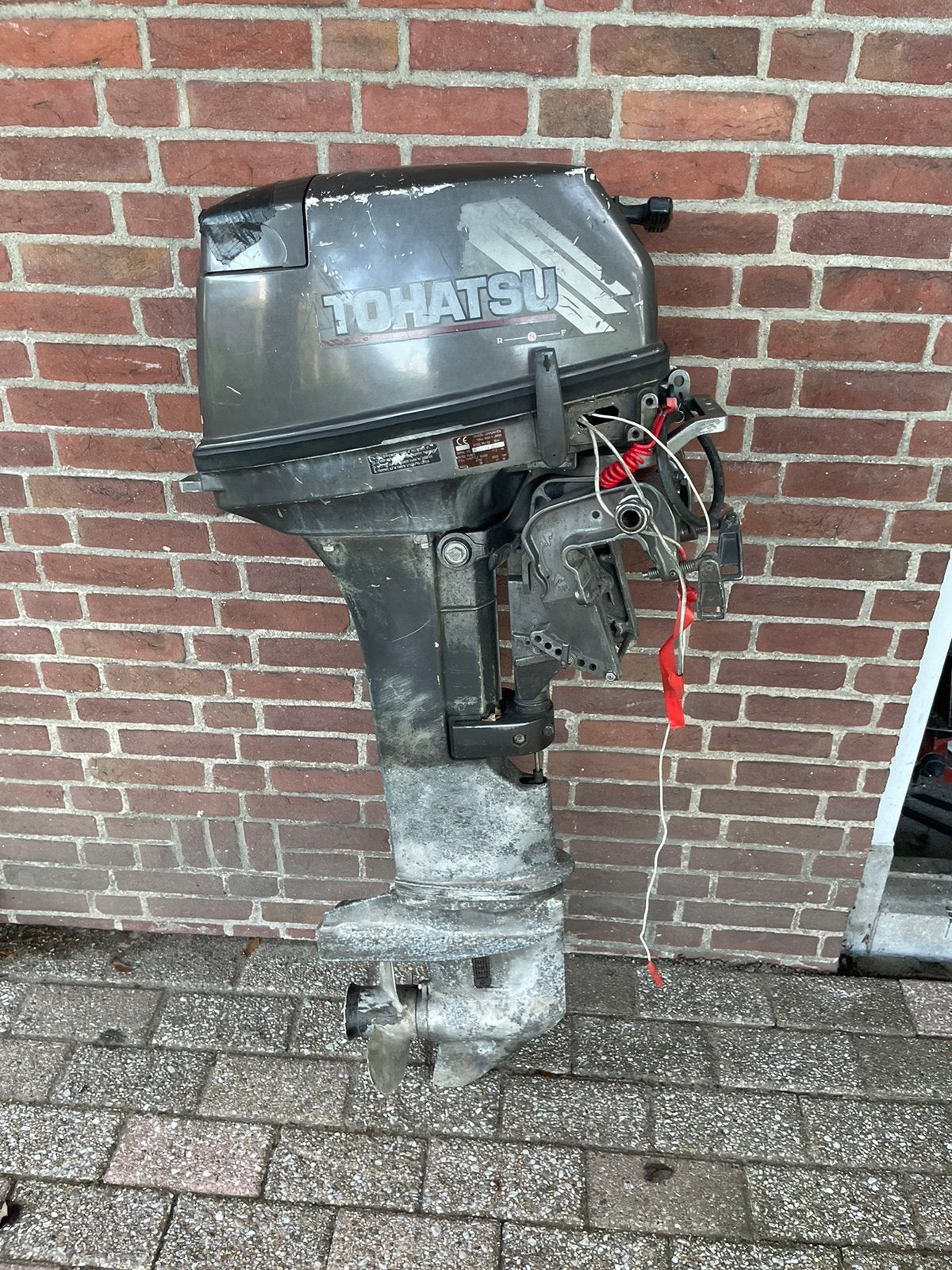 Tohatsu 15 pk langstaart €300, Ophalen, 10 tot 30 pk, Gebruikt, Buitenboordmotor