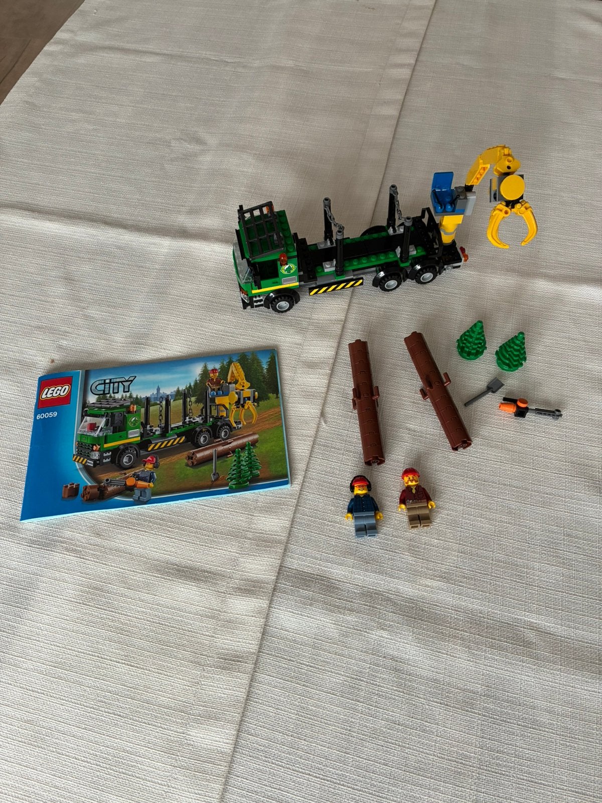 Lego 60059 Logging Truck, Compleet, Lego, Ophalen of Verzenden, Complete set