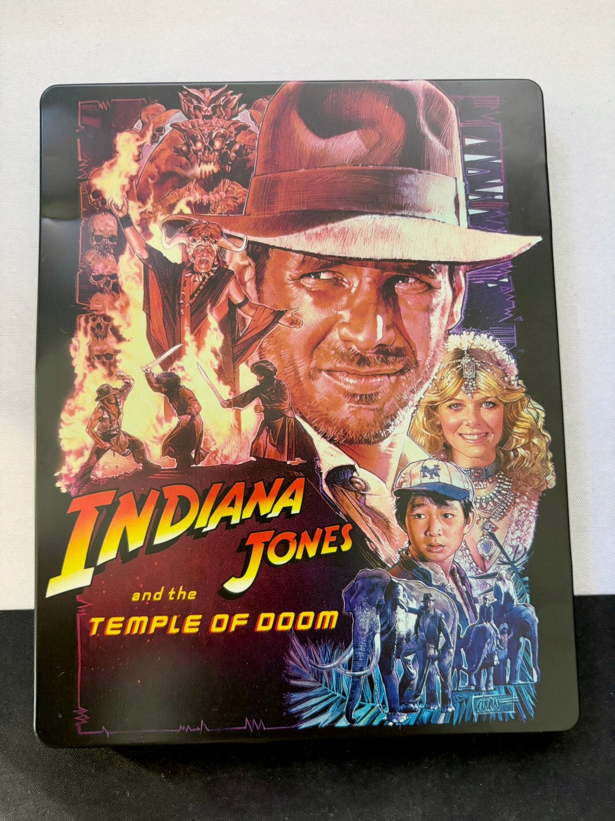 Indiana Jones and the Temple of Doom 4K Ultra HD Blu-Ray, -, -, Actie, Ophalen of Verzenden