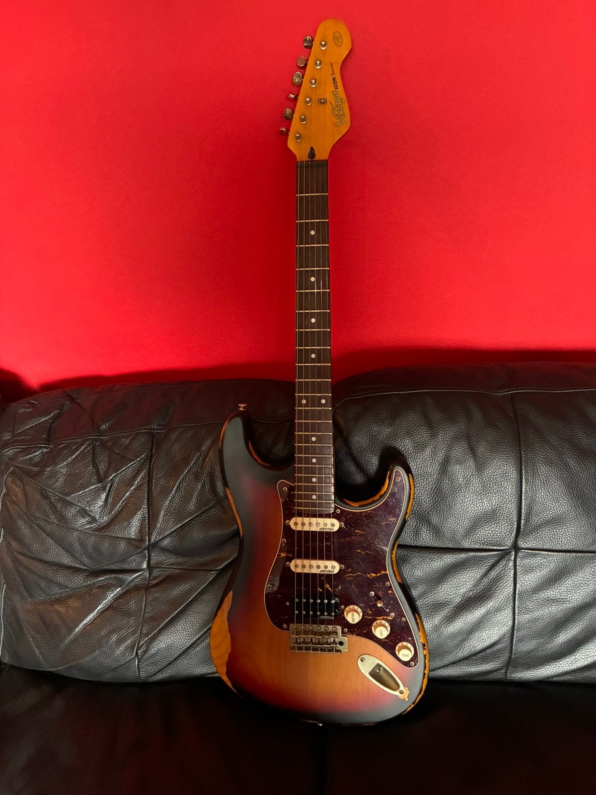 Vintage V6 icon serie., Muziek en Instrumenten, Ophalen, Gebruikt, Solid body, Overige merken