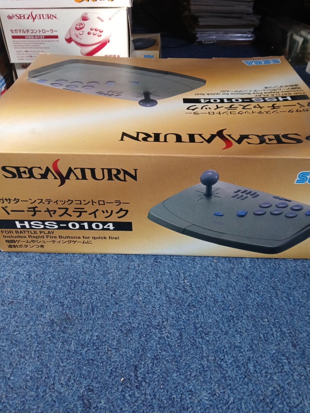 Sega Saturn Virtua Stick HSS-0104 Arcade Controller, Ophalen of Verzenden, Nieuw, Met 1 controller, Saturn of Dreamcast