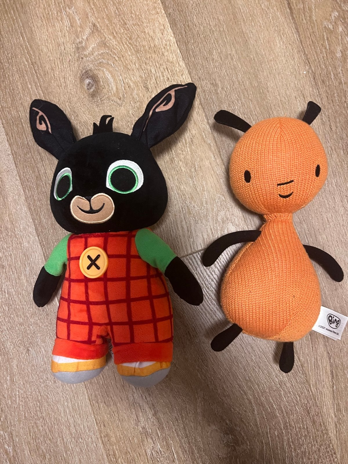 Bing en Flop knuffels, Gebruikt, Overige merken, Overige karakters, Konijn