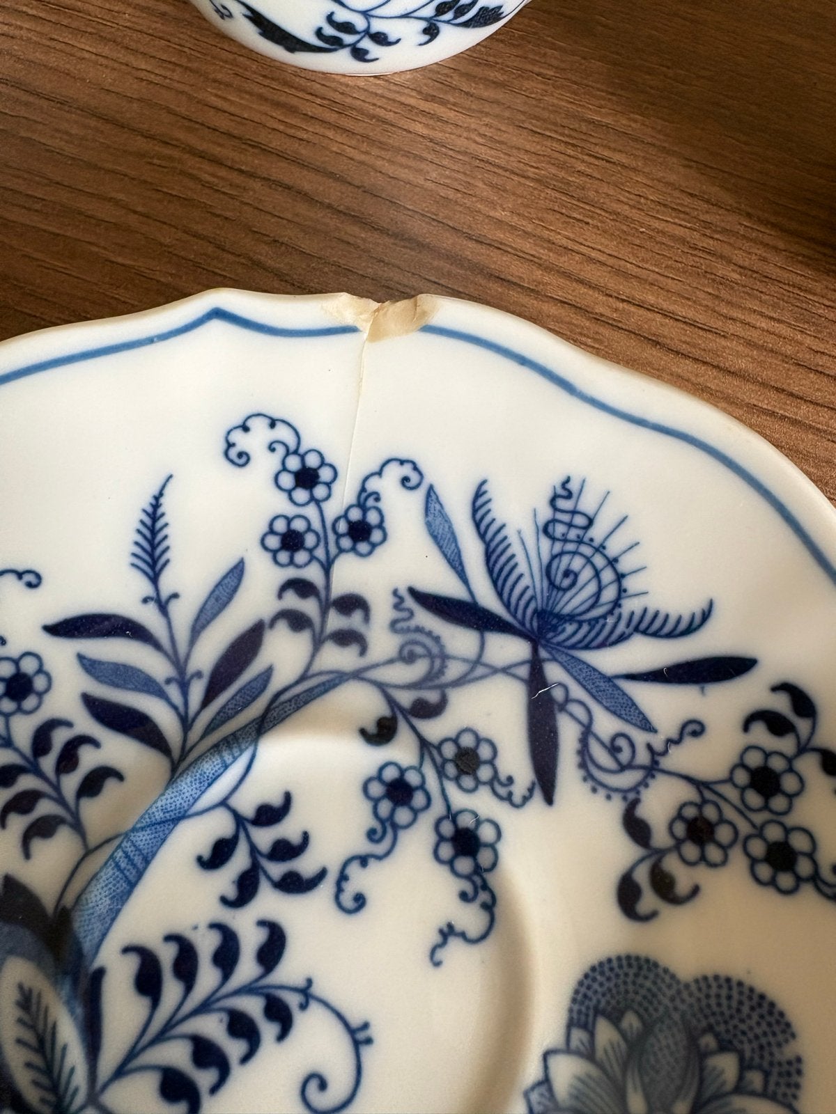 Antiek Blauw blue danube Servies - Beschadigd, Ophalen