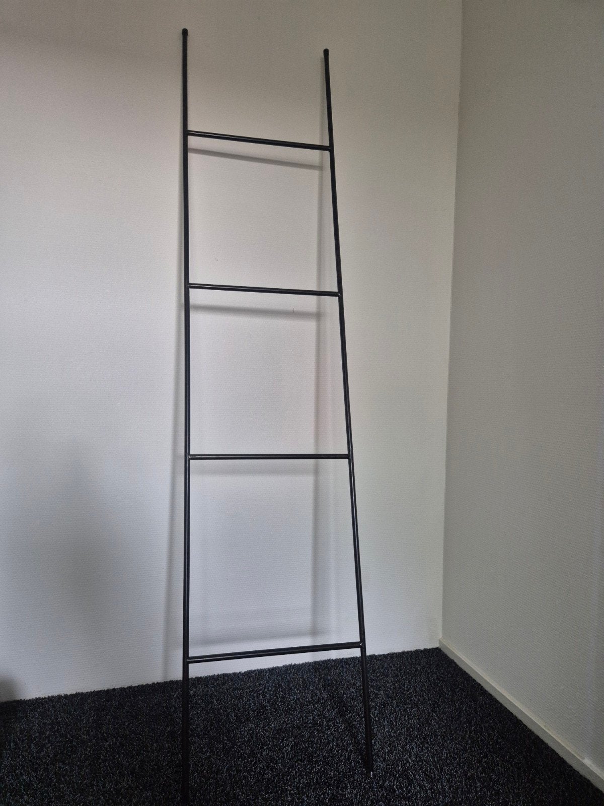 Decoratie ladder, Ophalen, Metaal, 180 cm, Industrieel