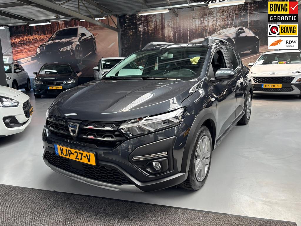 Dacia Sandero Stepway 1.0 TCe 90 Comfort / Camera / Stoelver, Auto's, Dacia, Stof, Met garantie (alle), 91 pk, 3 cilinders