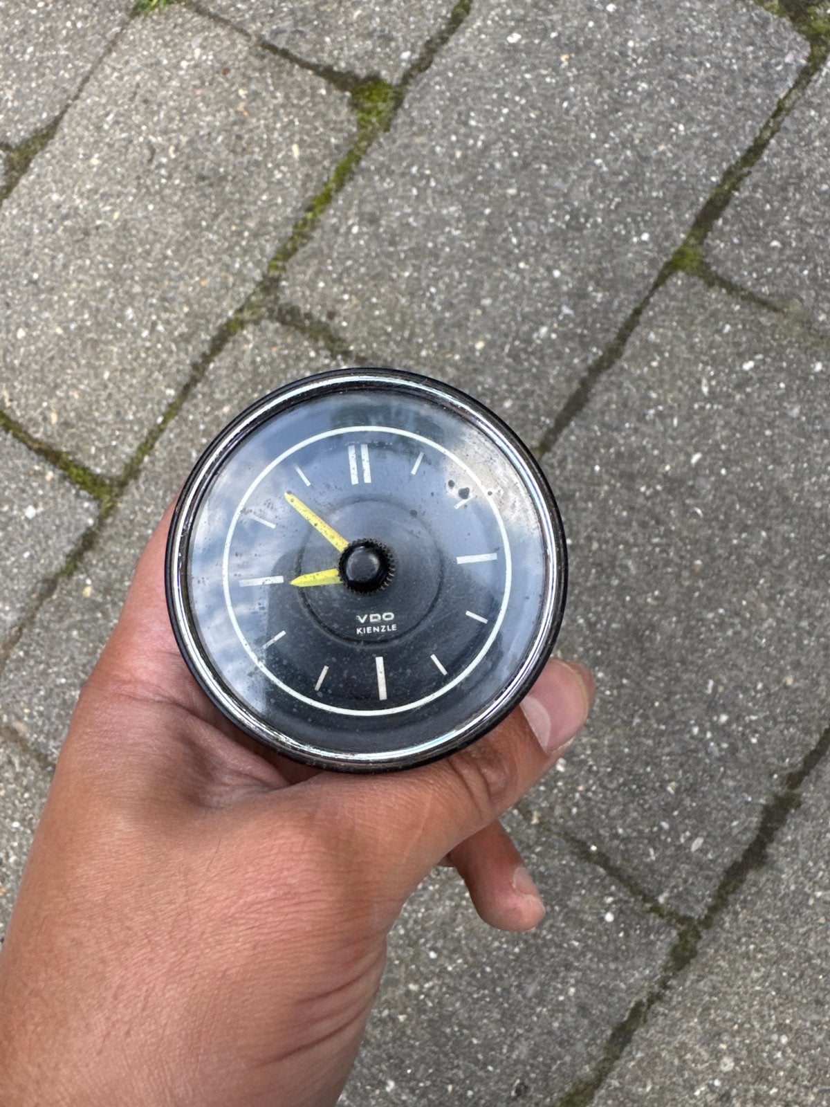 VDO Kienzle Klokje 12V - mercedes w107/r107/c107, Ophalen of Verzenden, Gebruikt, Oldtimer onderdelen