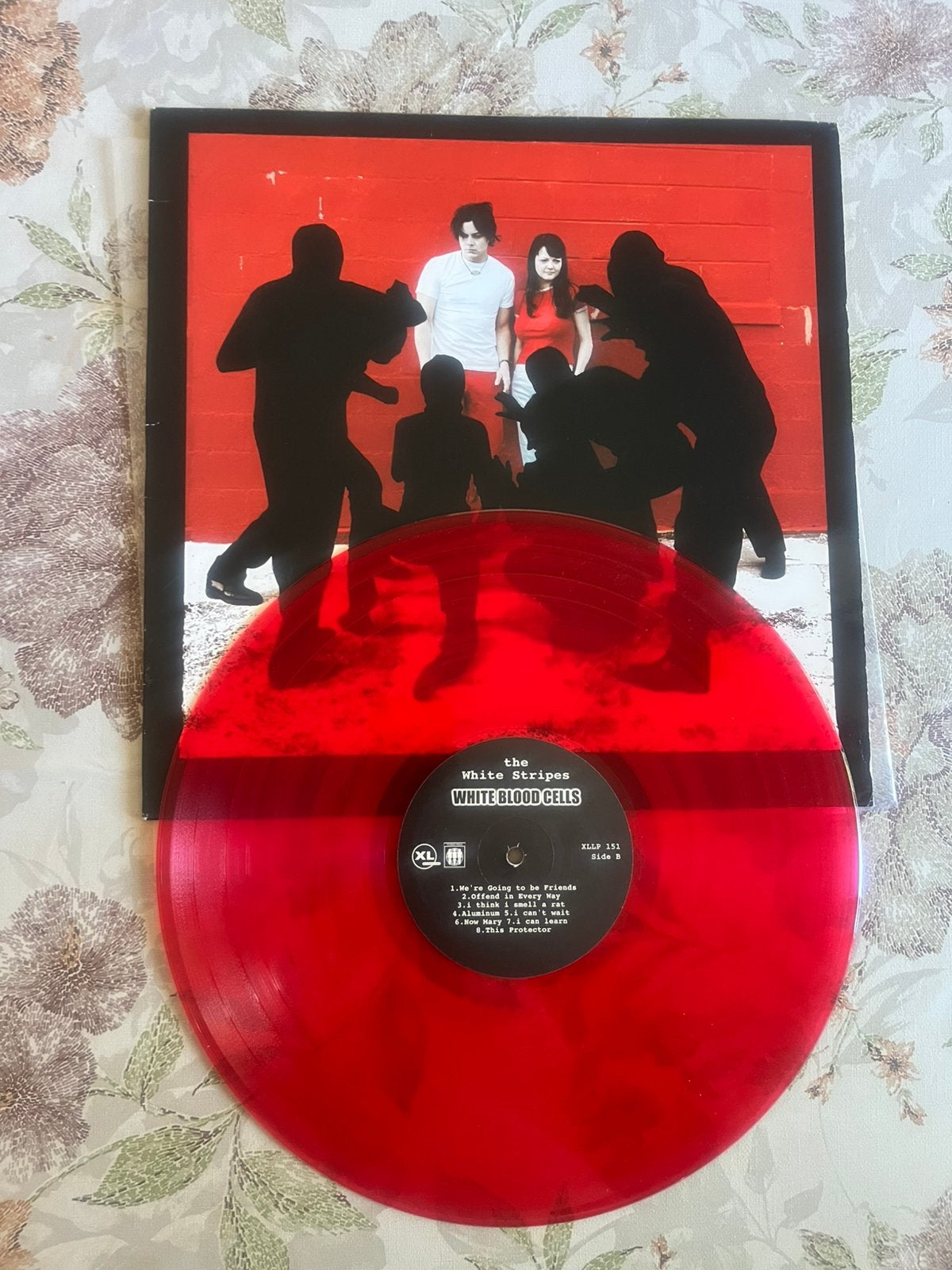 The White Stripes White Blood Cells Red Vinyl 2006 Limited, Ophalen of Verzenden, Zo goed als nieuw, 12 inch, Poprock