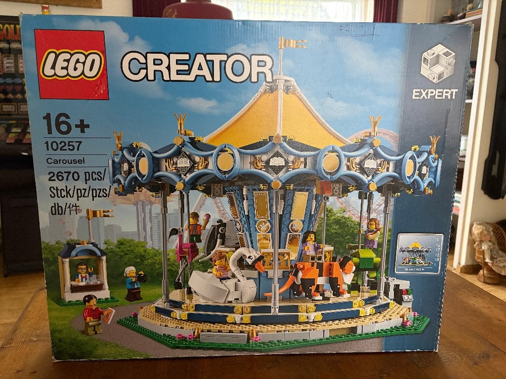 Lego 10257 Caroussel/Draaimolen, Lego, Ophalen of Verzenden, Zo goed als nieuw, Creator