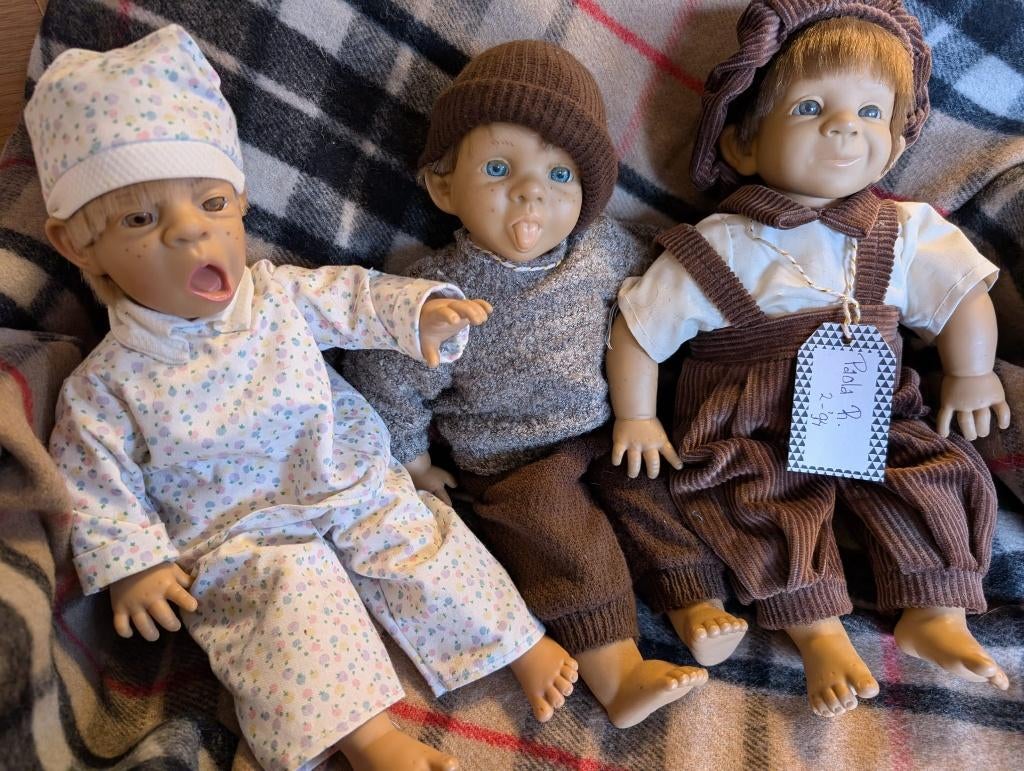 Mooie verzameling Vintage Karakterpopjes (35 stuks), Verzamelen, Ophalen, Gebruikt, Pop