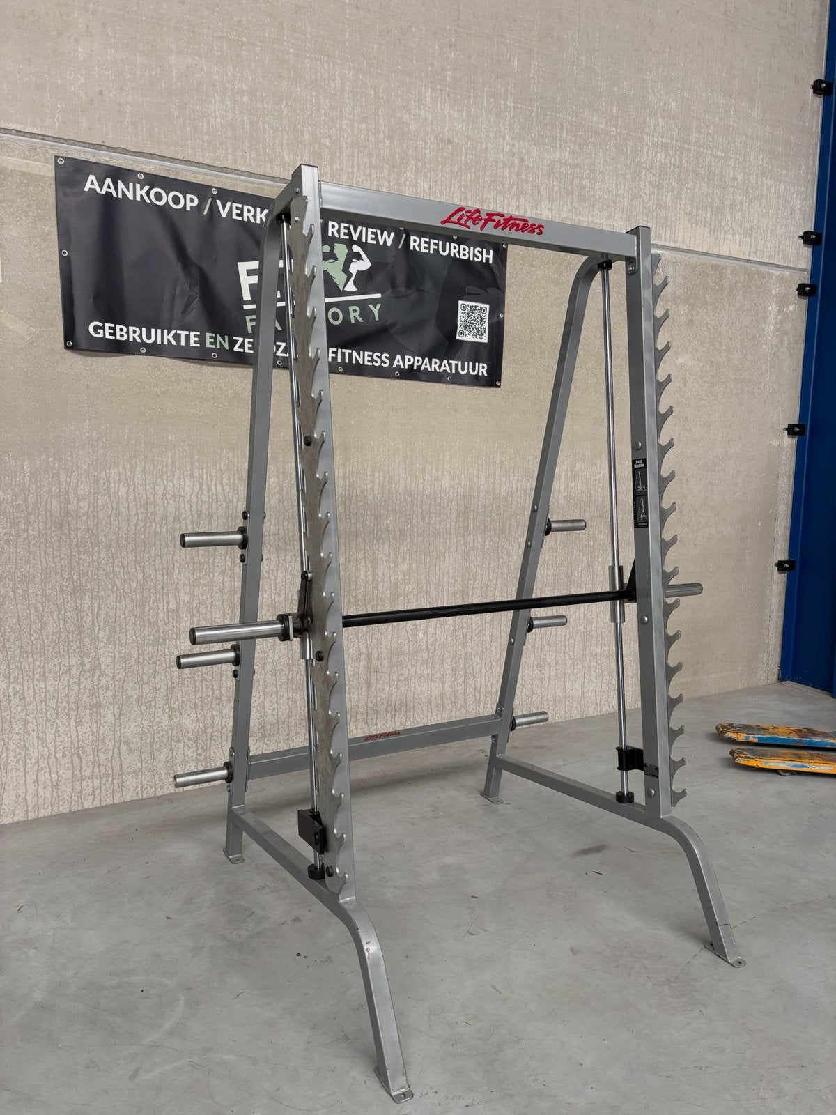 Life Fitness smith machine, Ophalen, Zo goed als nieuw, Overige typen
