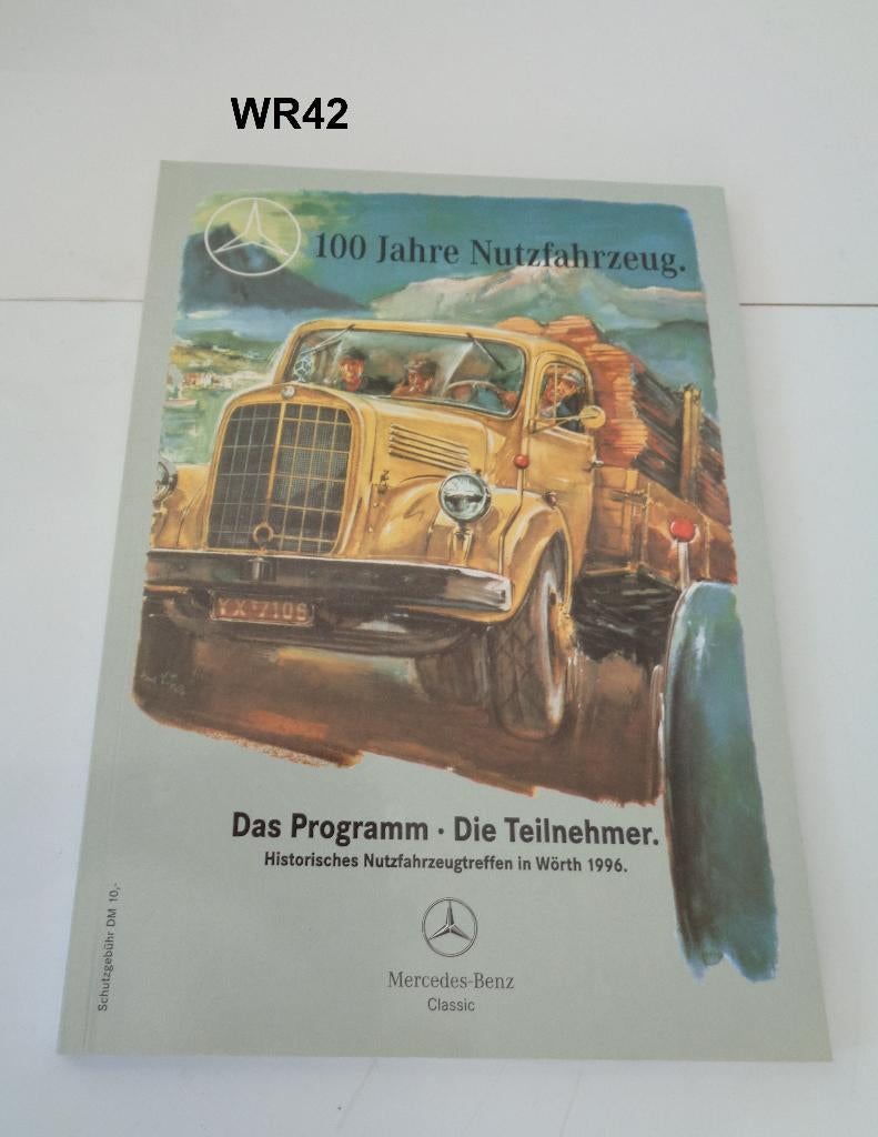 100 jahr nutzfahrzeuge programma boekje, Ophalen of Verzenden, Zo goed als nieuw, Overige merken