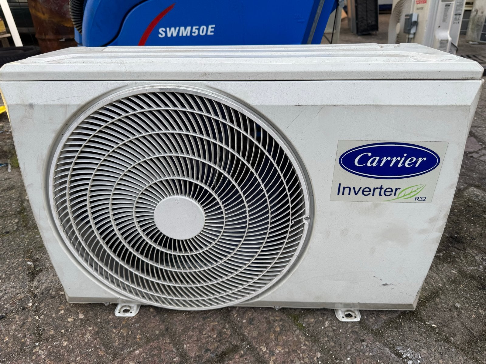 Carrier Airco 3,65KW 38QHG012D8S - Koelen/Verwarmen, Ophalen, Gebruikt, Koelen en Ontvochtigen, Wandairco