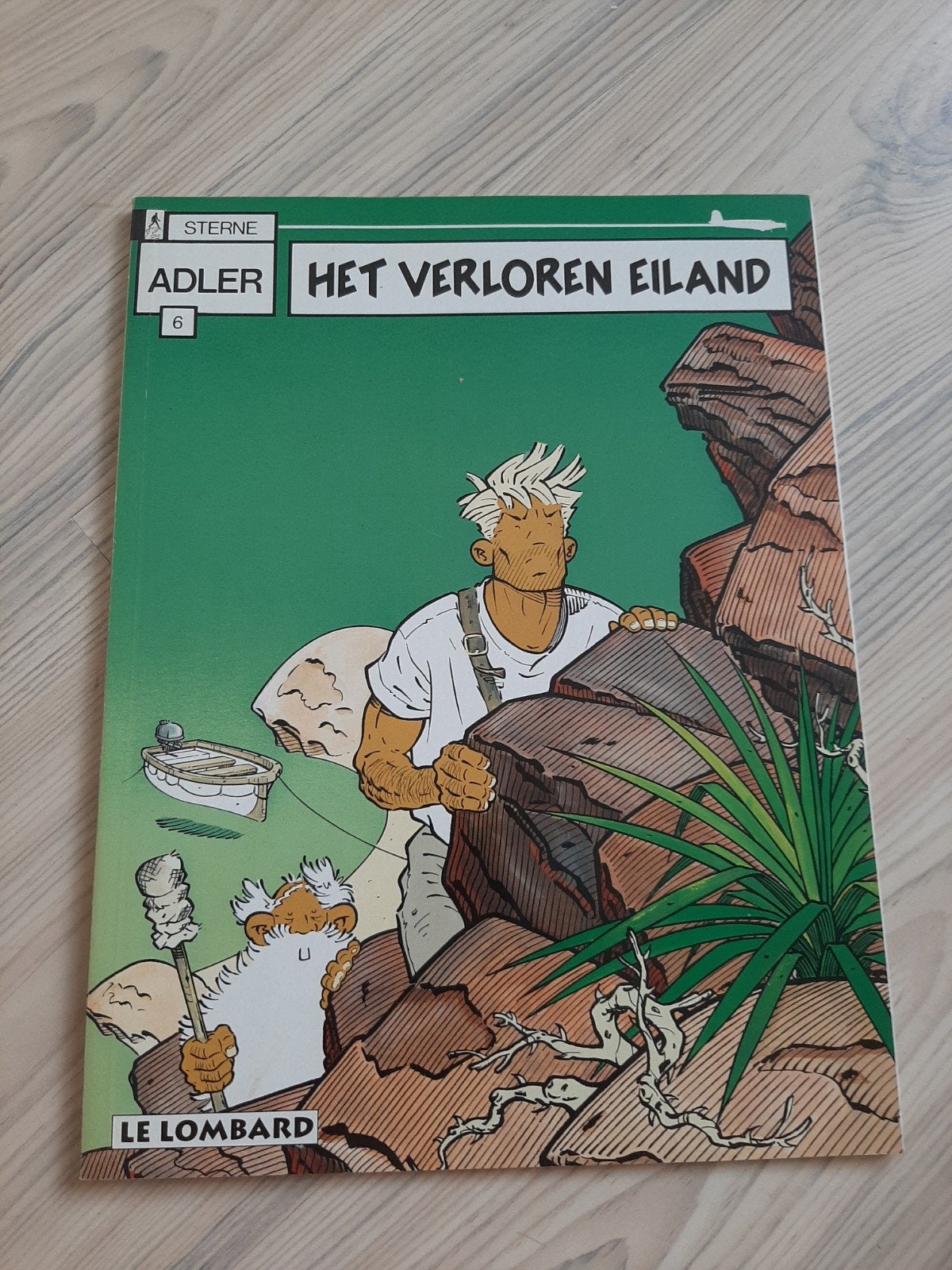 Adler: Het Verloren Eiland - René Sterne (Nr. 6), Ophalen of Verzenden