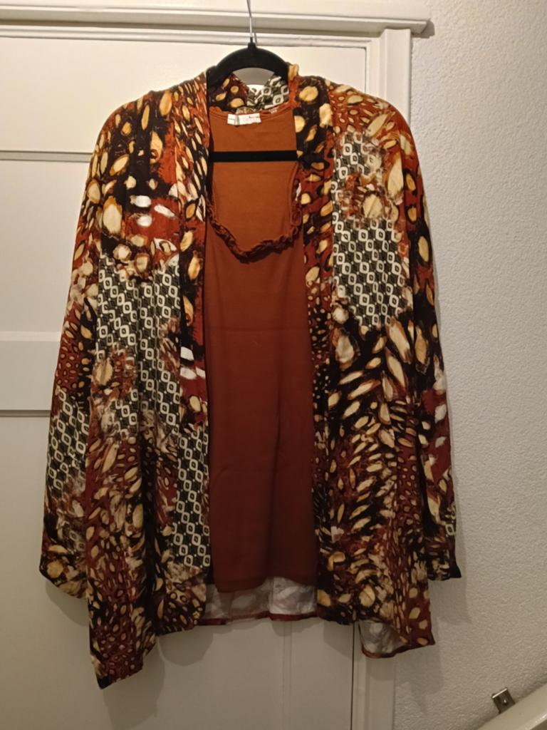 Super leuke set, kimono jasje en hemdje, Kleding | Dames, Truien en Vesten, Ophalen, Nieuw, Maat 38/40 (M)