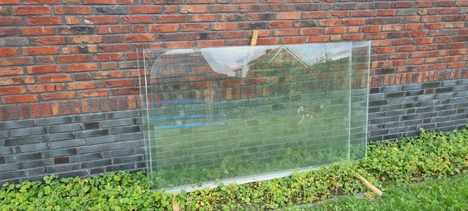 Gehard glazen platen, bv voor terras afscherming, Ophalen, Gebruikt, 80 tot 120 cm, Glasplaat
