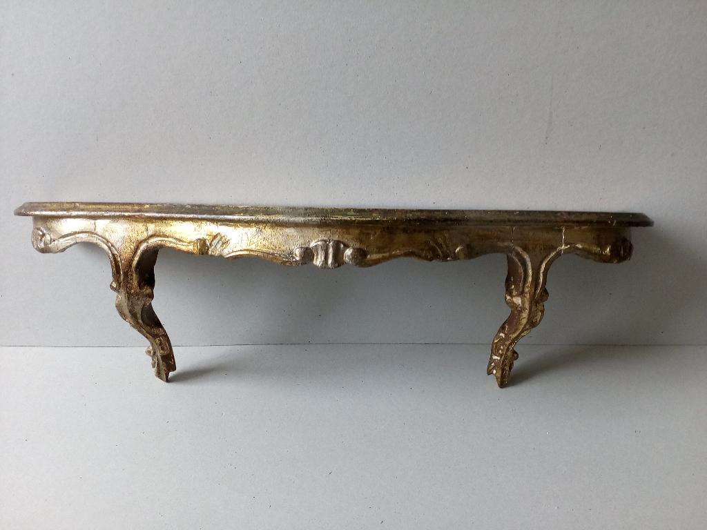 Florentijns / Italiaans muurrekje/consooltje. Barok. Hout., Antiek en Kunst, Ophalen of Verzenden