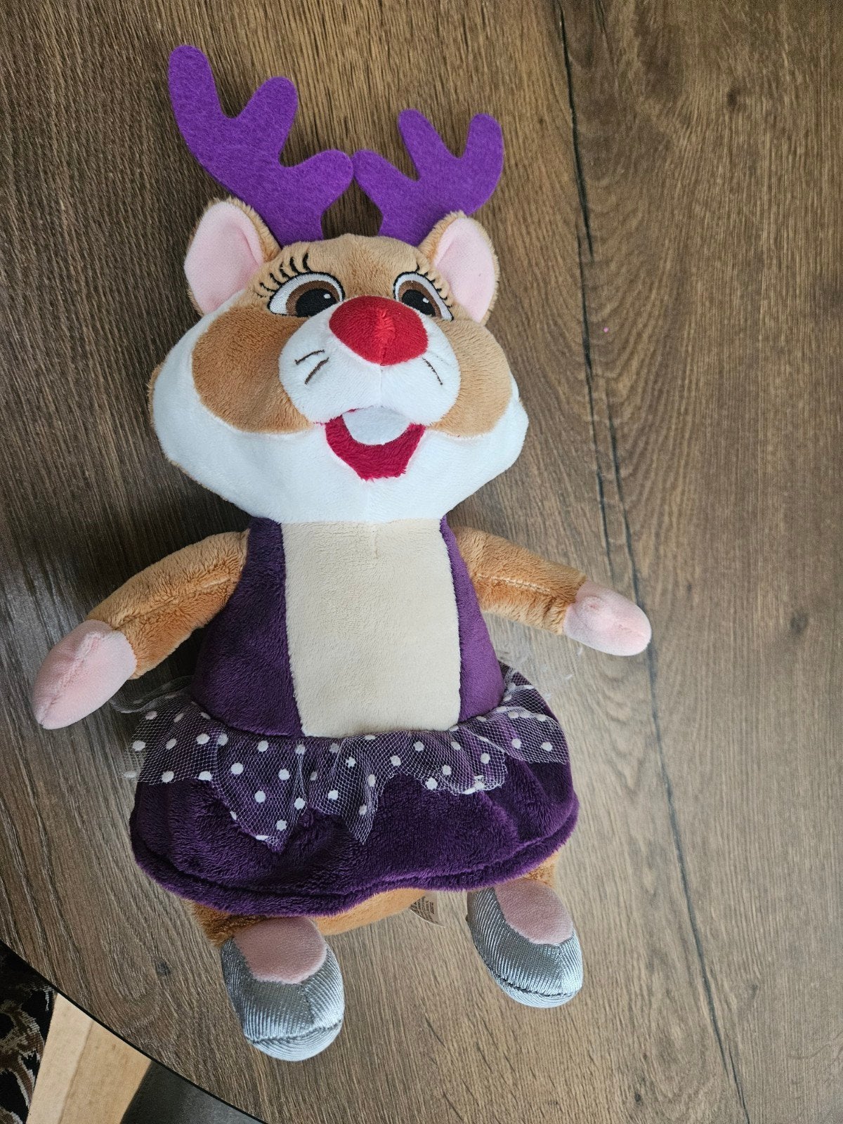 Rendier hamstermeisje knuffel, Ophalen of Verzenden, Zo goed als nieuw, Overige typen