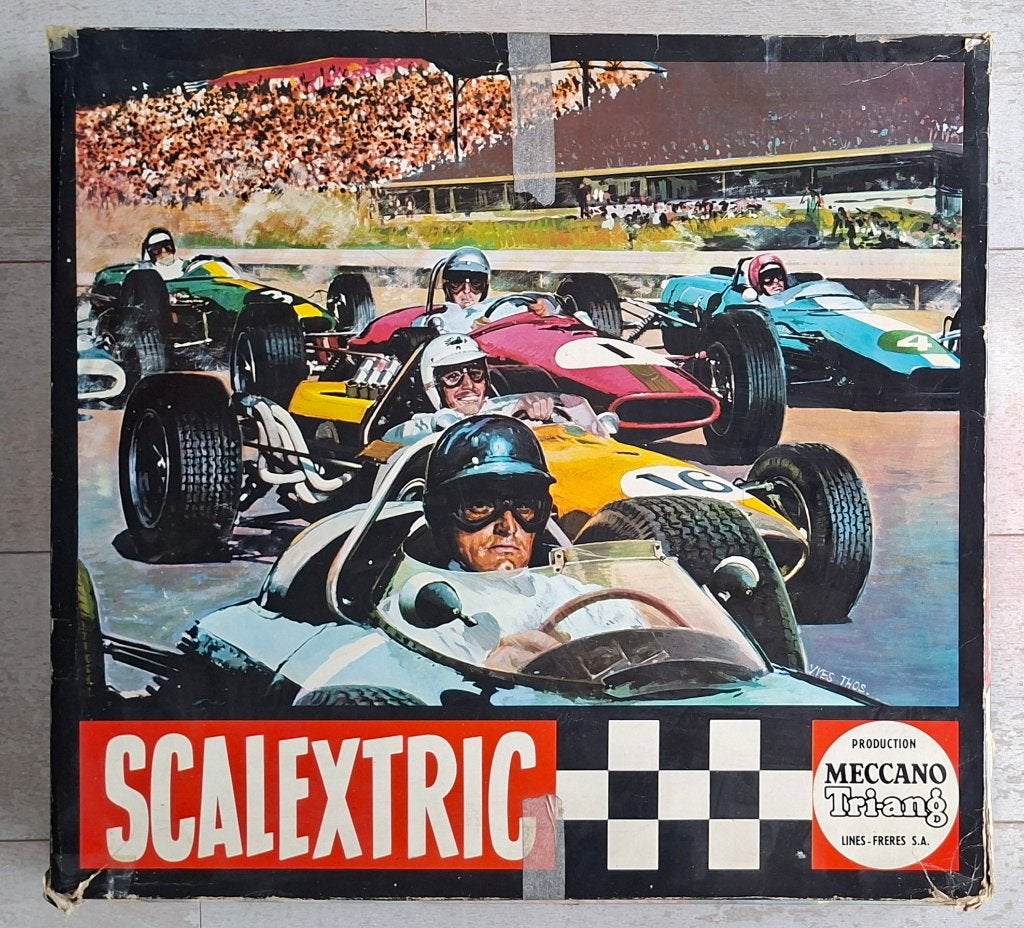 Scalextric racebaan, Ophalen, Gebruikt, Elektrisch, Overige merken