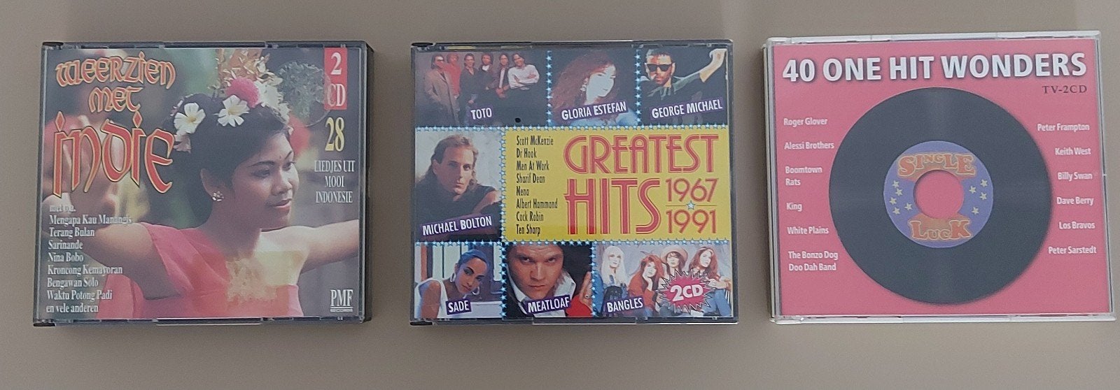 Diverse CD's: Greatest Hits, One Hit Wonders, Indie, Gebruikt, Pop, Ophalen of Verzenden, Verzamelalbum