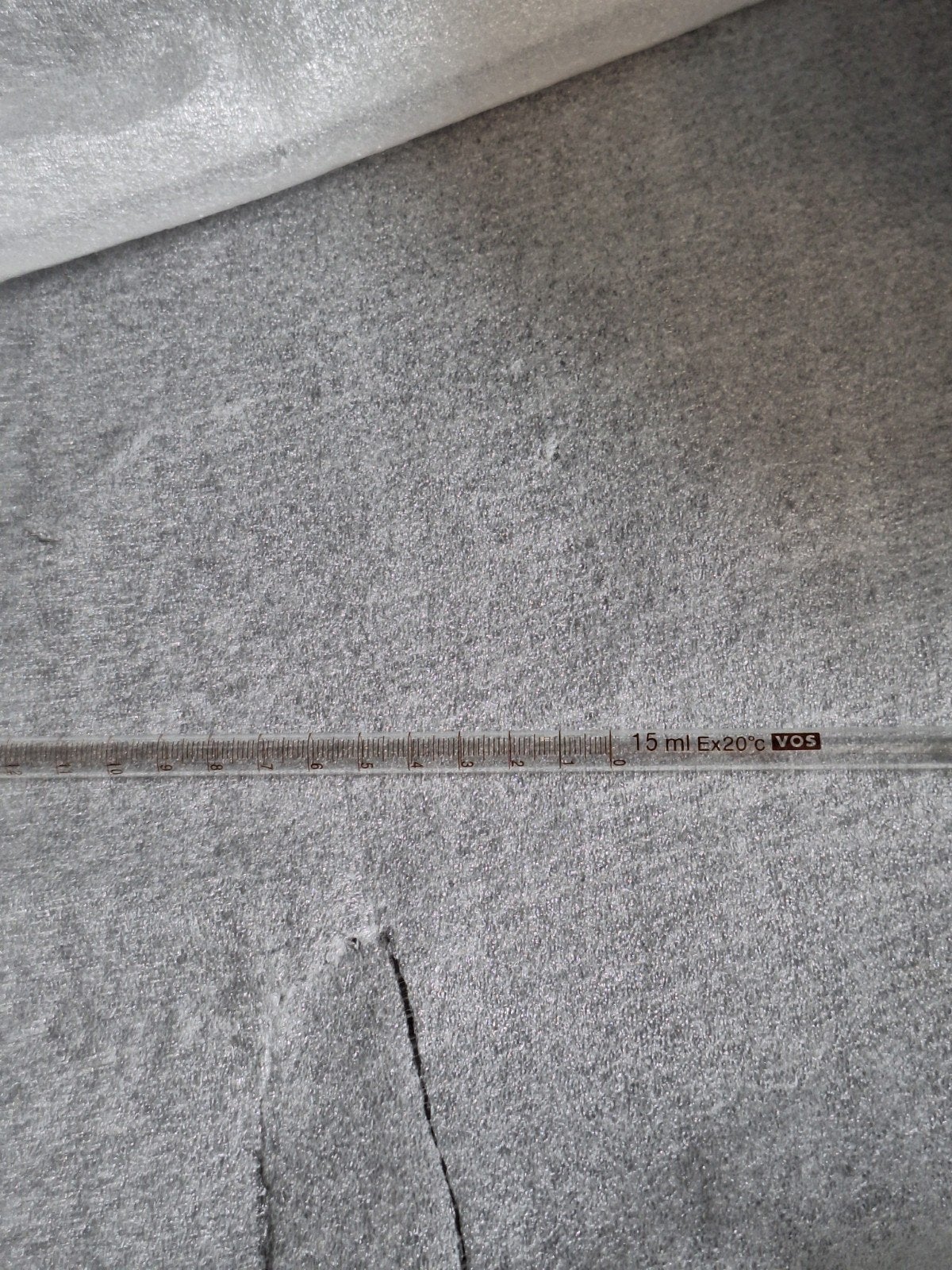 Glazen pipet, Ophalen