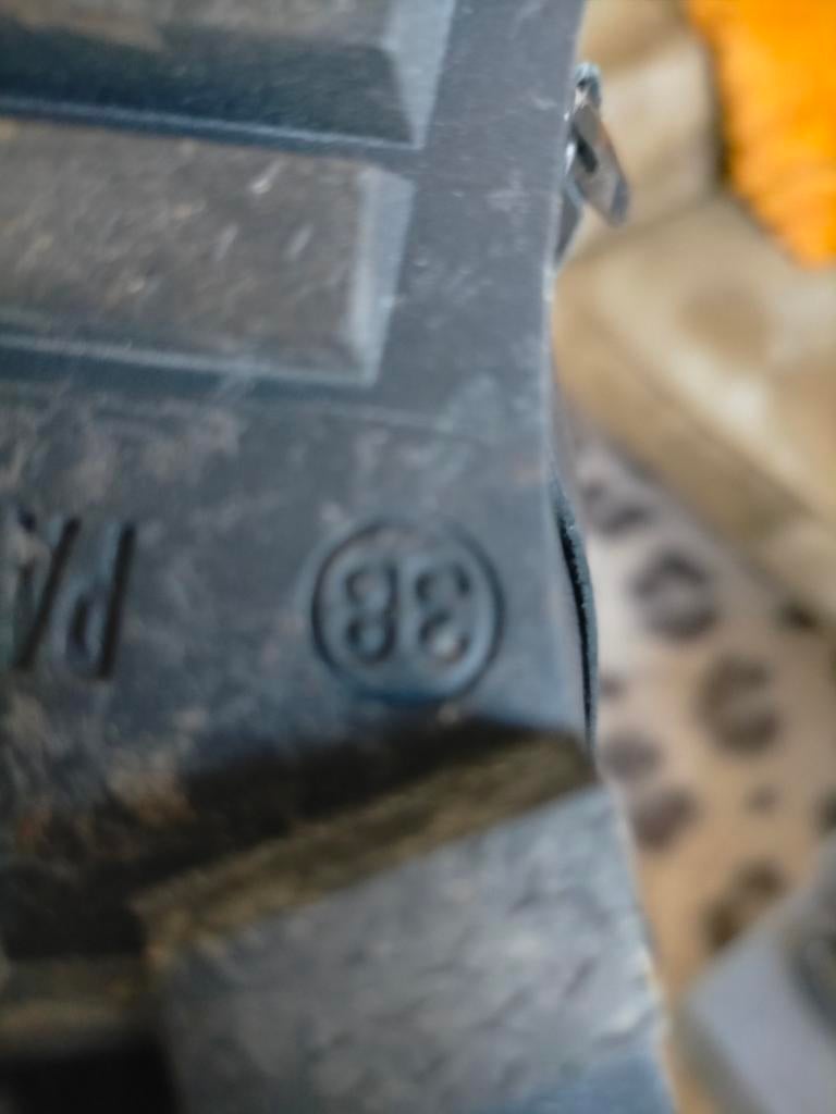Palladium boots maat 38, Ophalen of Verzenden, Zo goed als nieuw, Zwart