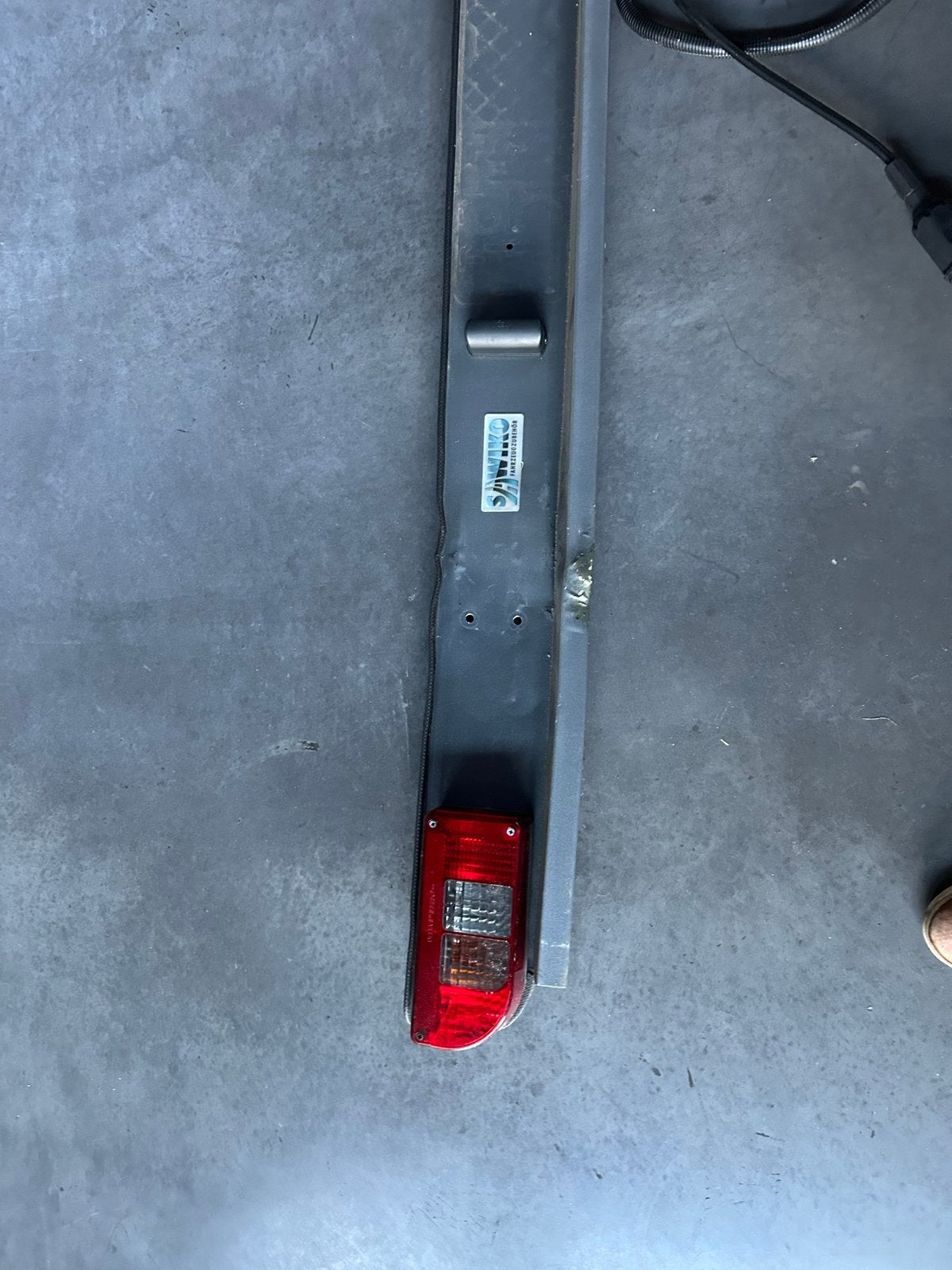 Lichtbalk 198 cm voor aanhanger/fietsenrek camper, Ophalen, Gebruikt