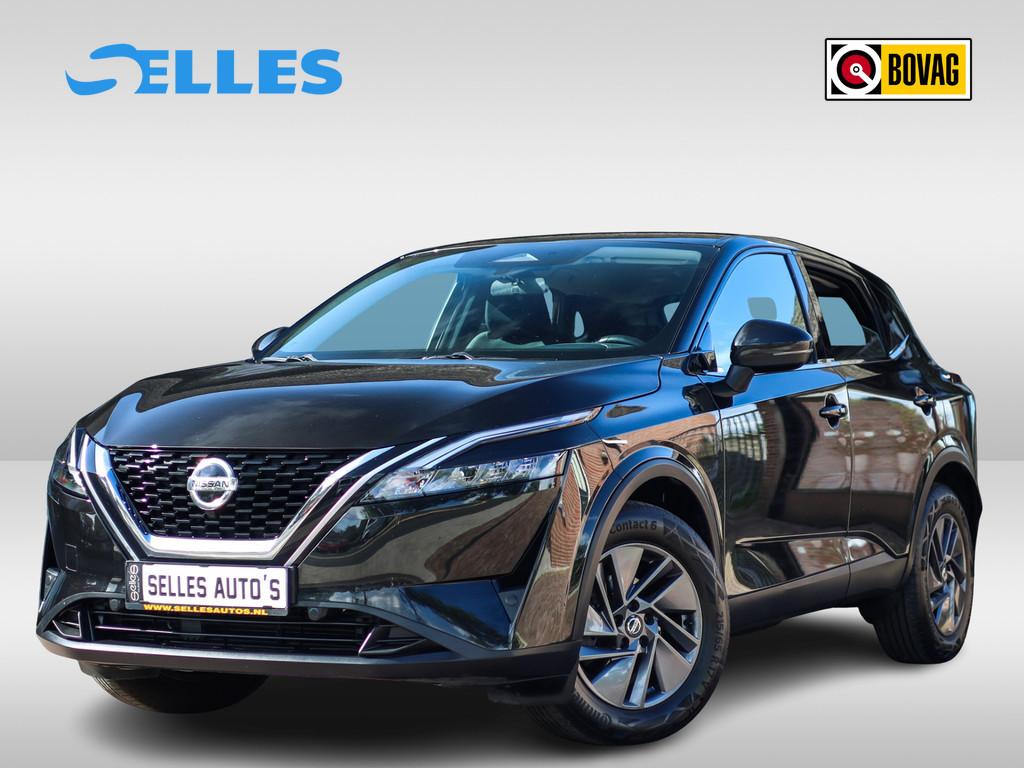Nissan QASHQAI 1.3 MHEV Xtronic Acenta Adaptieve Cruisecontr, Auto's, Nissan, Stof, Zwart, Bedrijf, Qashqai