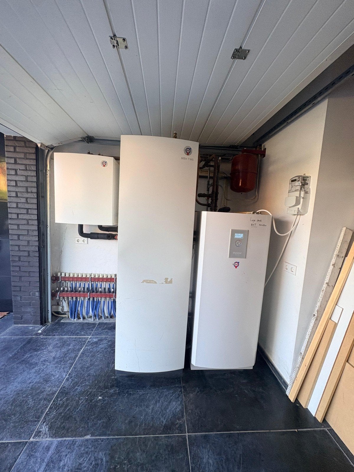 Thermia Diplomat Duo Optimum 16 kW Warmtepomp met boiler, Ophalen of Verzenden